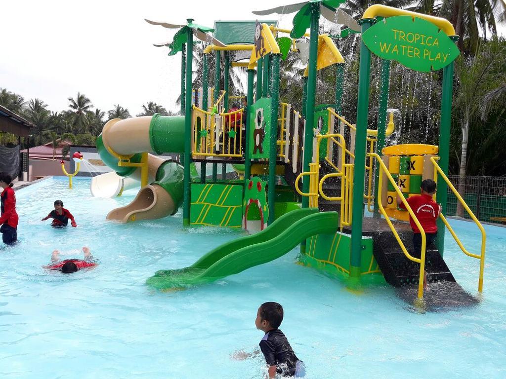 Hs Farm Waterpark Otel Muar Dış mekan fotoğraf